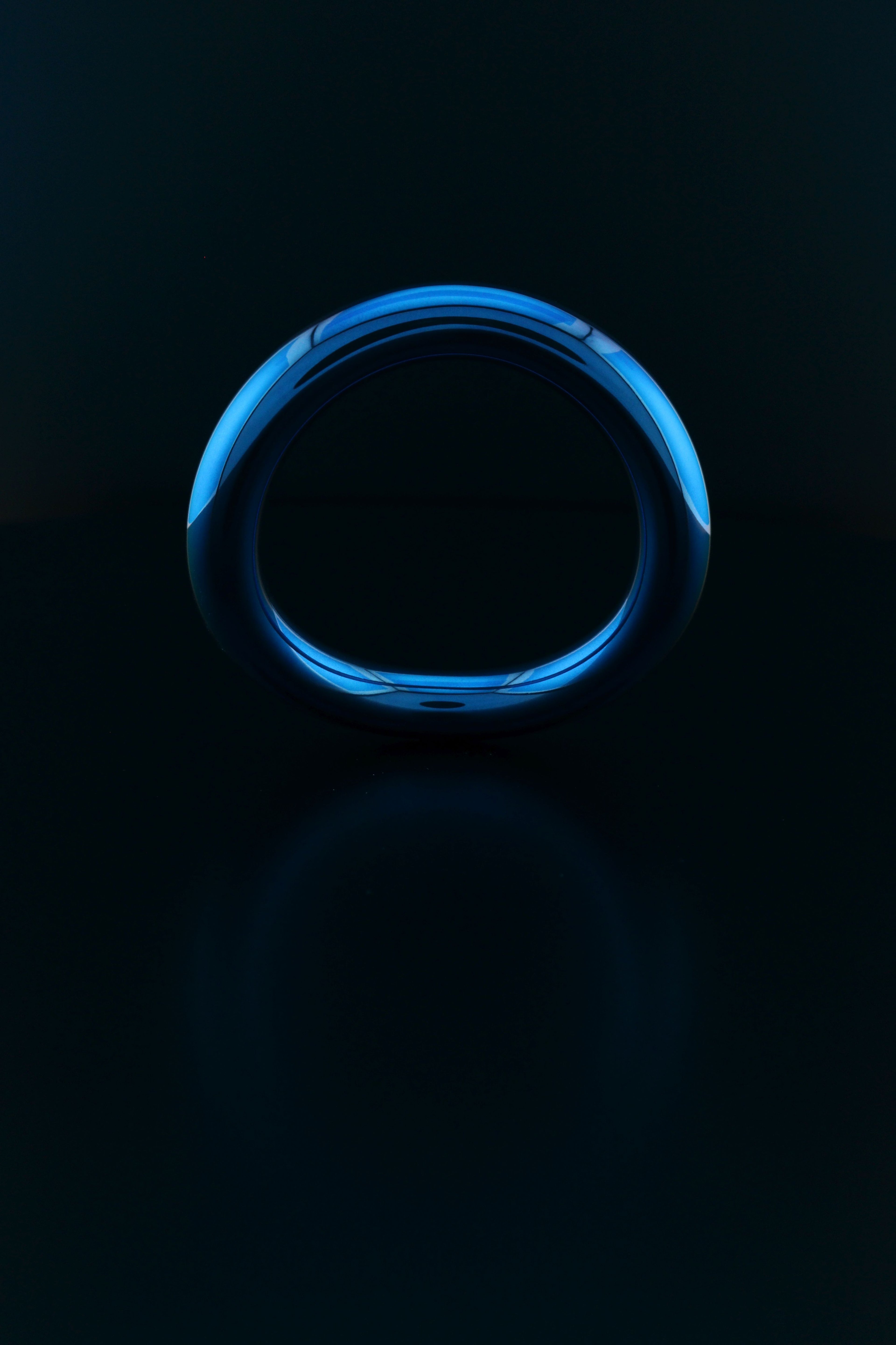 VRLTi Halo Anodised Blue Titanium Torso Ring
