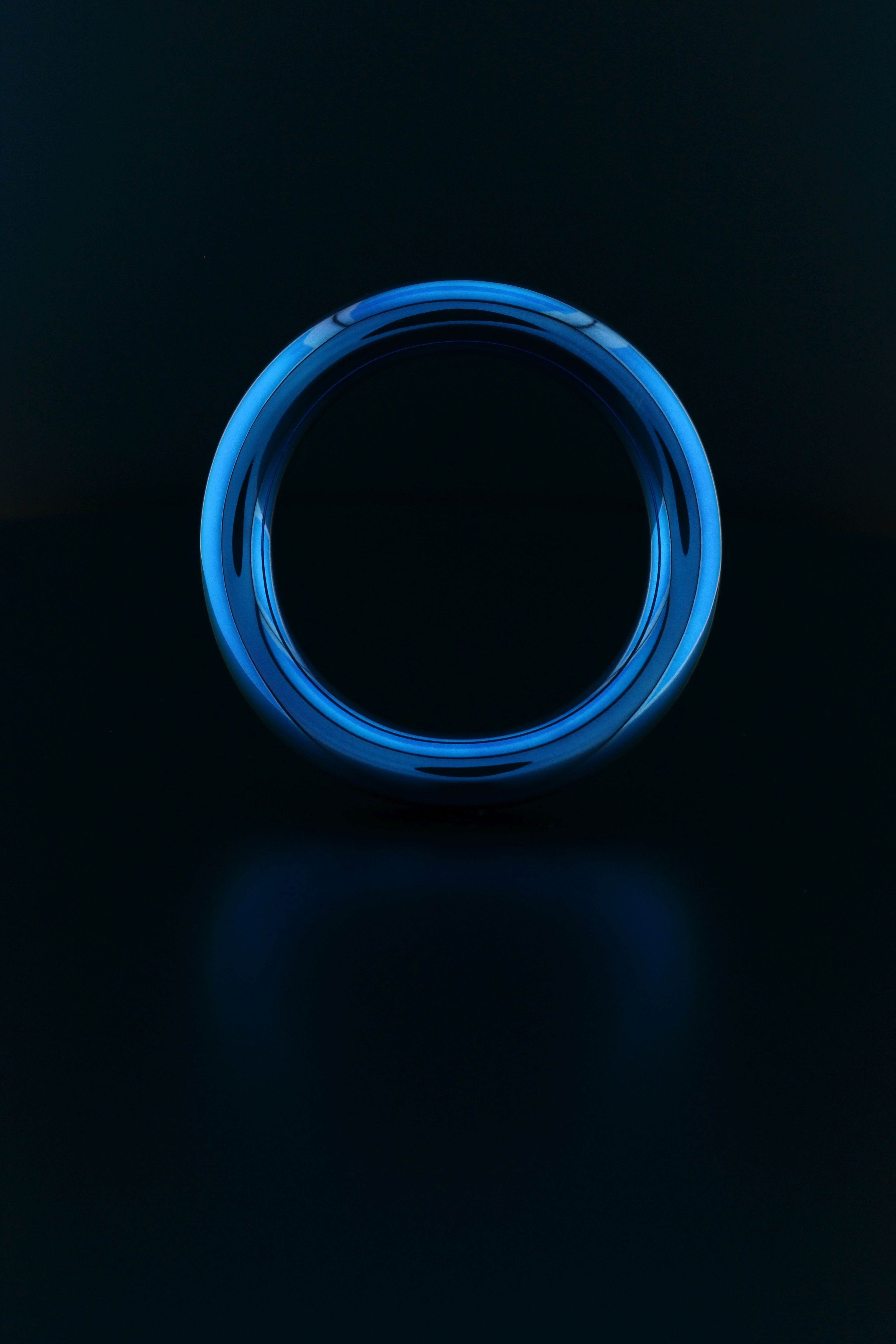 VRLTi Halo Anodised Blue Titanium Torso Ring