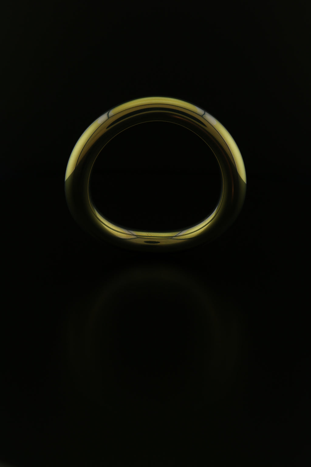 VRLTi Halo Anodised Gold Titanium Torso Ring