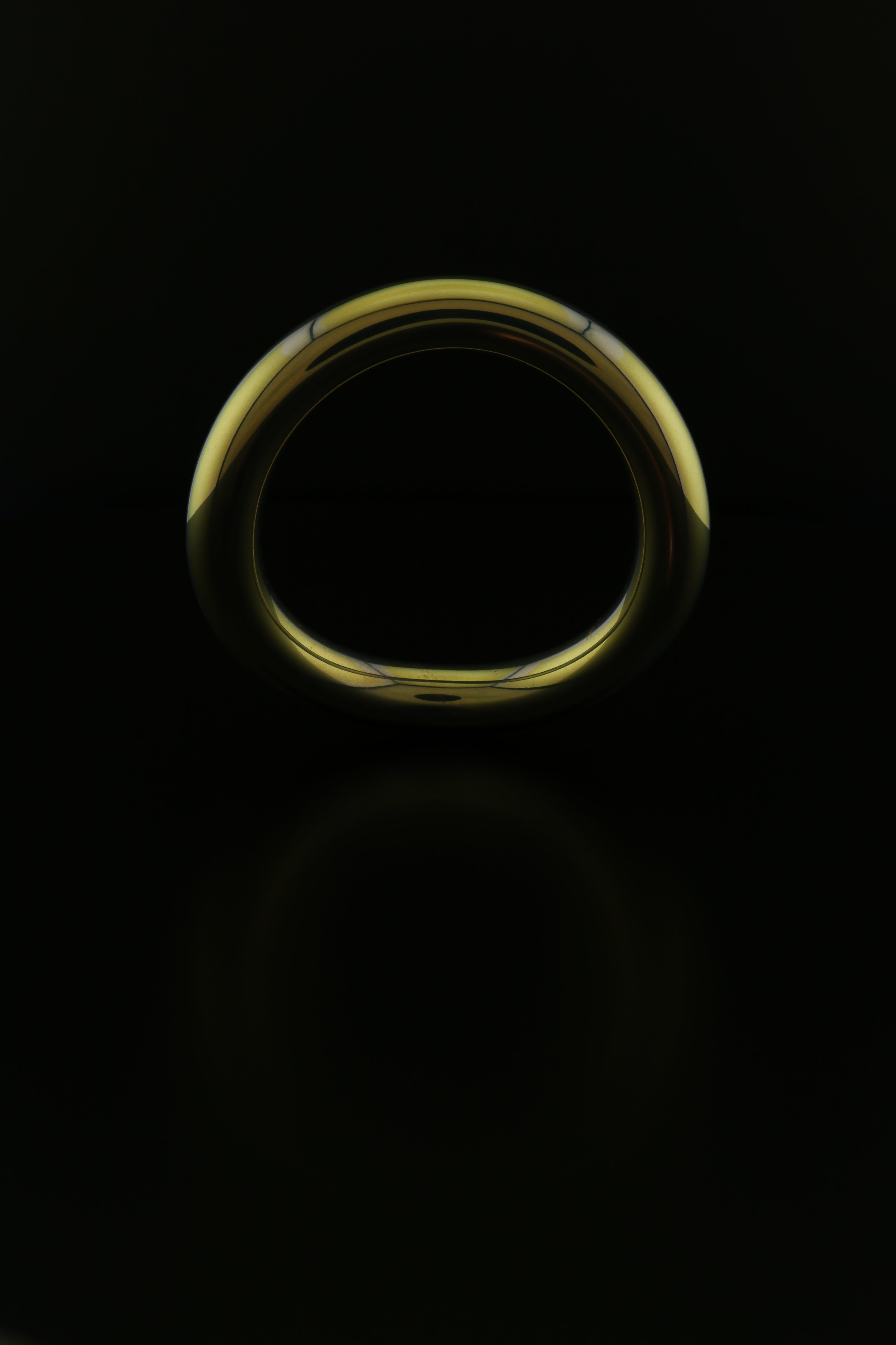 VRLTi Halo Anodised Gold Titanium Torso Ring