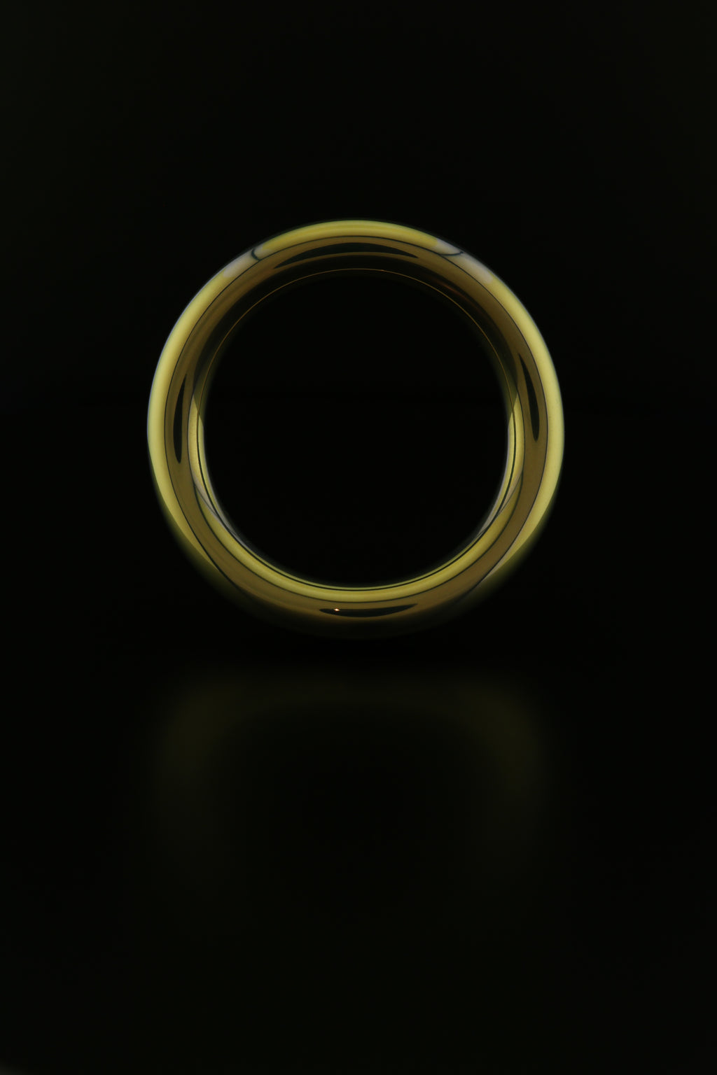 VRLTi Halo Anodised Gold Titanium Torso Ring
