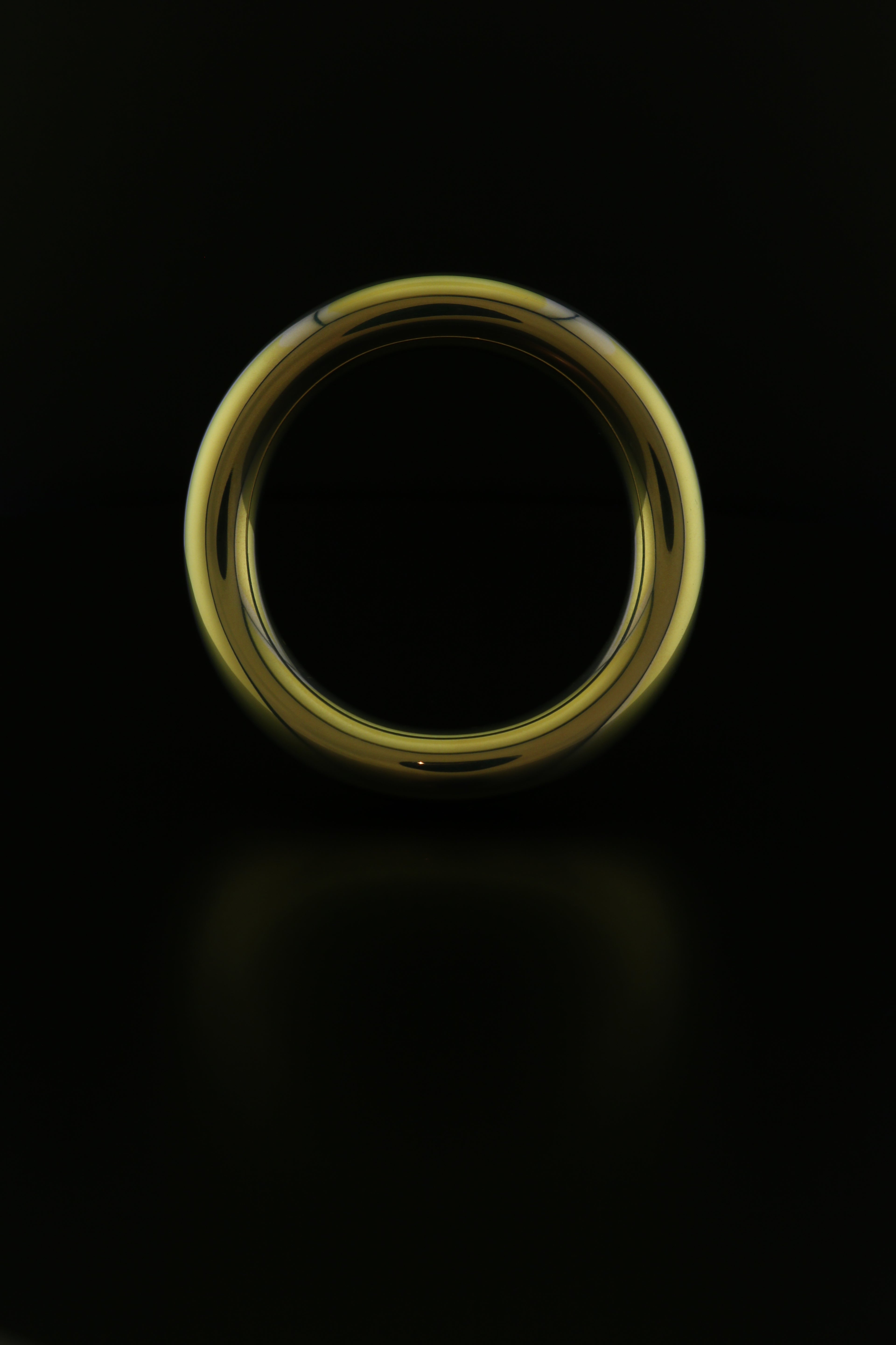 VRLTi Halo Anodised Gold Titanium Torso Ring