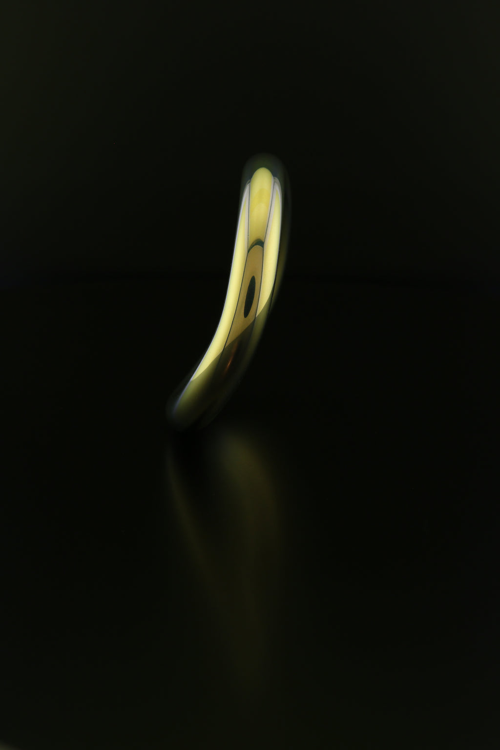 VRLTi Halo Anodised Gold Titanium Torso Ring