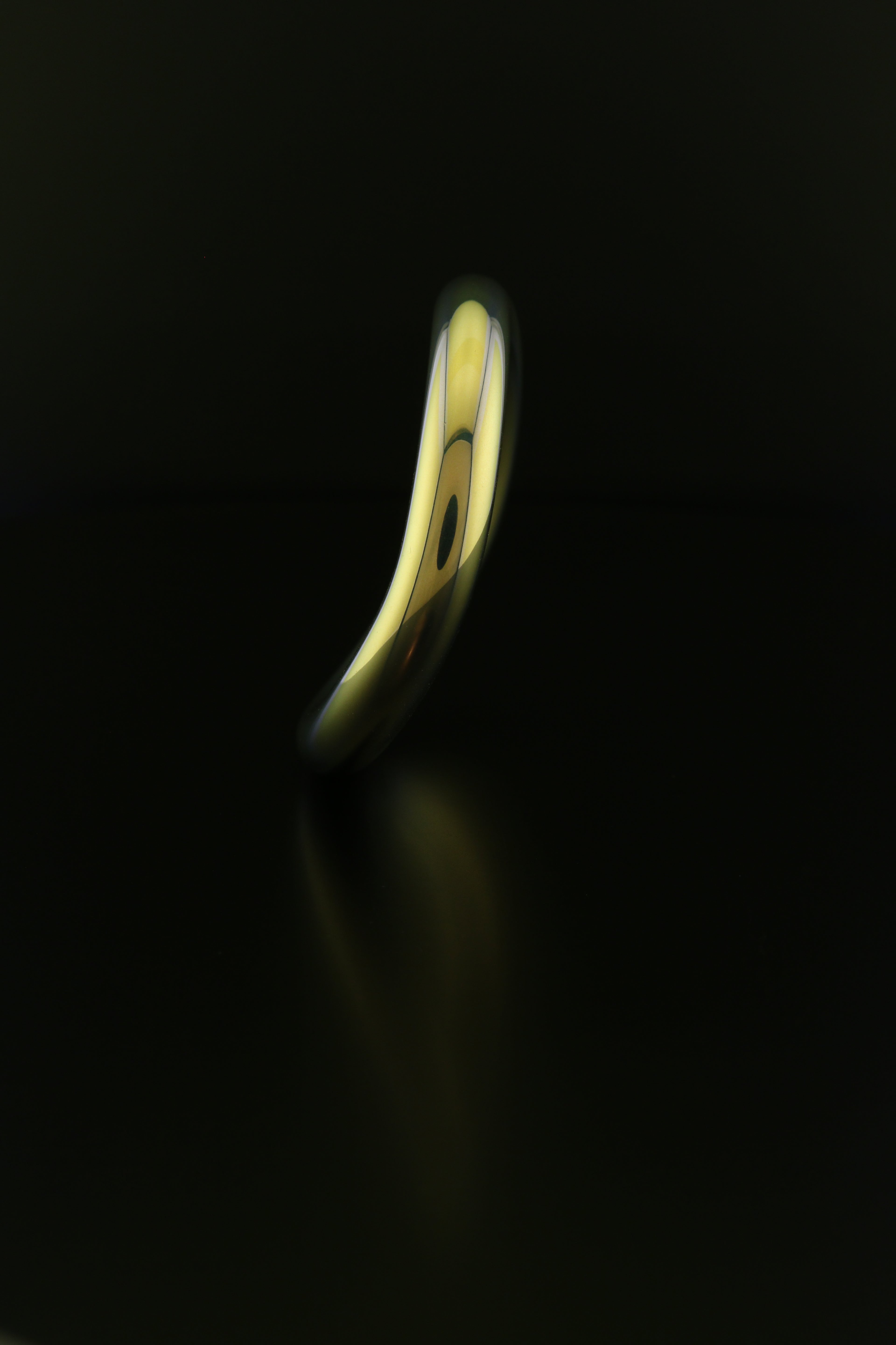 VRLTi Halo Anodised Gold Titanium Torso Ring